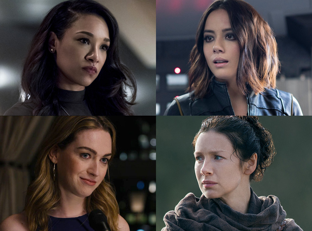 Girl on Top, Caitriona Balfe, Outlander, Chloe Bennet, Agents of Shield, Jamie Clayton, Sense8, Candice Patton, The Flash Girl on Top, Caitriona Balfe, Outlander, Chloe Bennet, Agents of Shield, Jamie Clayton, Sense8, Candice Patton, The Flash